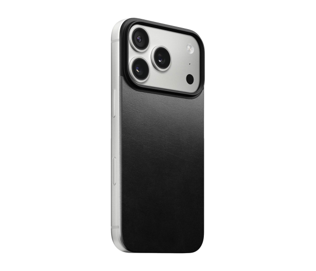 Nomad Magnetic Leather Back na iPhone 17 Pro MagSafe black - 1362286 - zdjęcie